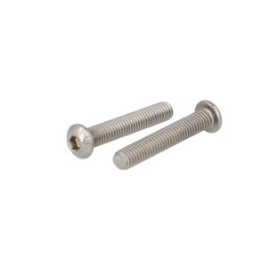 Buttonhead Bolt/Skrue M6x35mm - Rustfri A2- DIN 7380
