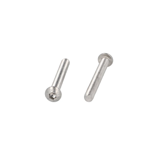 Buttonhead Bolt/Skrue M6x50mm - Rustfri A2- DIN 7380