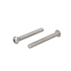 Buttonhead Bolt/Skrue M6x50mm - Rustfri A2- DIN 7380