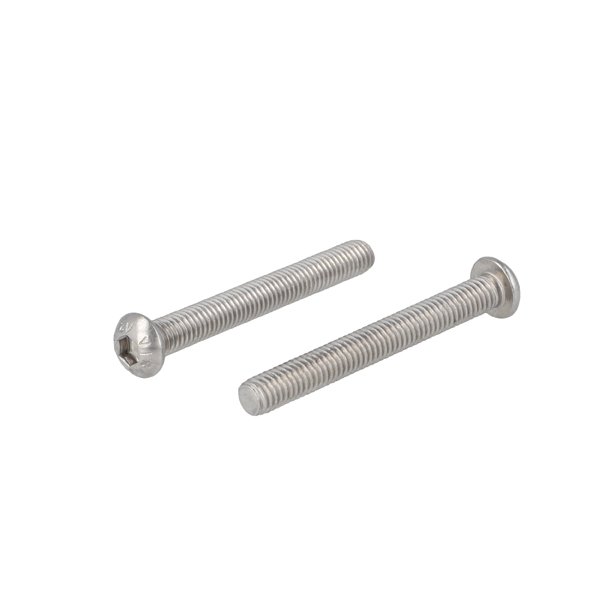 Buttonhead Bolt/Skrue M6x50mm - Rustfri A2- DIN 7380