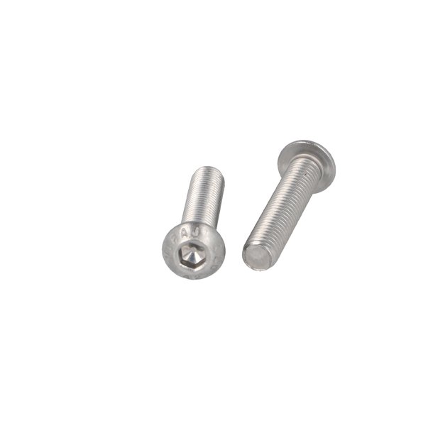 Buttonhead Bolt/Skrue M8x40mm - Rustfri A2- DIN 7380