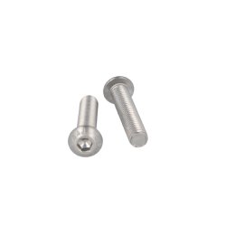 Buttonhead Bolt/Skrue M8x40mm - Rustfri A2- DIN 7380