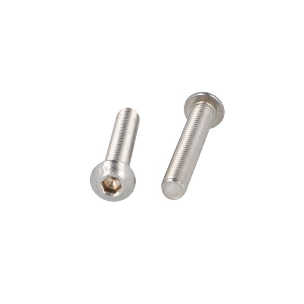 Buttonhead Bolt/Skrue M8x50mm - Rustfri A2- DIN 7380