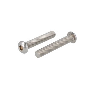 Buttonhead Bolt/Skrue M8x50mm - Rustfri A2- DIN 7380