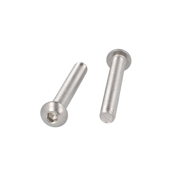 Buttonhead Bolt/Skrue M8x60mm - Rustfri A2- DIN 7380