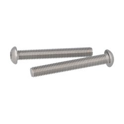 Buttonhead Bolt/Skrue M8x60mm - Rustfri A2- DIN 7380