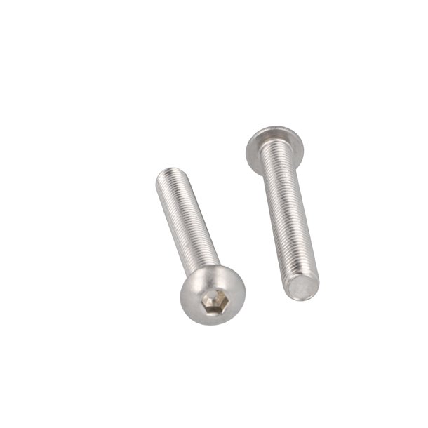 Buttonhead Bolt/Skrue M8x60mm - Rustfri A2- DIN 7380