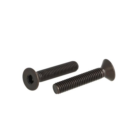 Unders�nket Bolt M6x32mm - St�l - Sort Oxideret