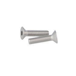 Undersnket Bolt M6x25mm - Rustfri A2 - DIN 7991