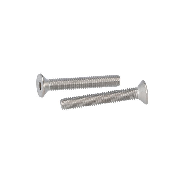 Undersnket Bolt M6x40mm - Rustfri A2 - DIN 7991