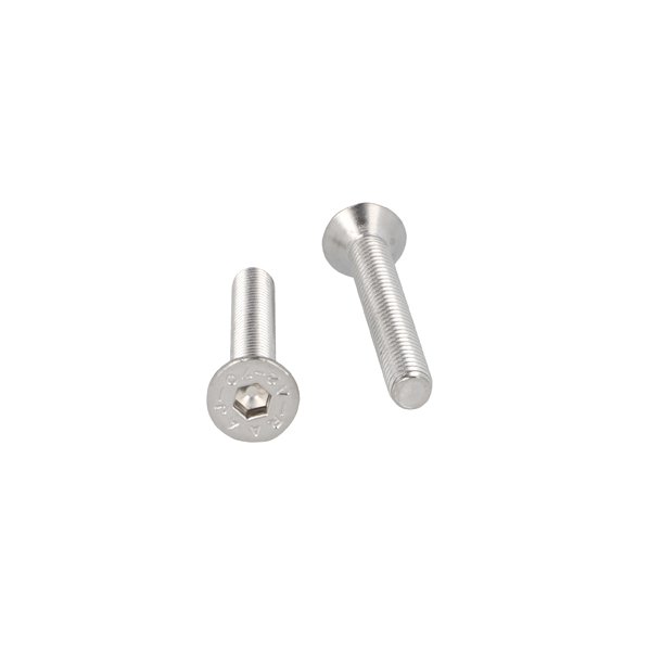 Undersnket Bolt M6x40mm - Rustfri A2 - DIN 7991