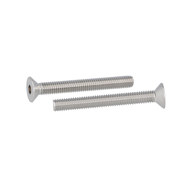Undersnket Bolt M6x50mm - Rustfri A2 - DIN 7991