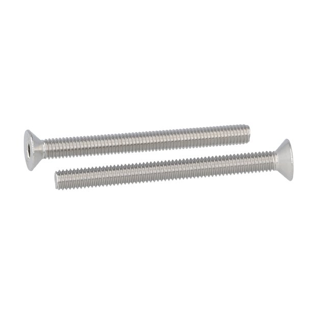 Undersnket Bolt M6x70mm - Rustfri A2 - DIN 7991
