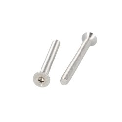 Undersnket Bolt M6x70mm - Rustfri A2 - DIN 7991