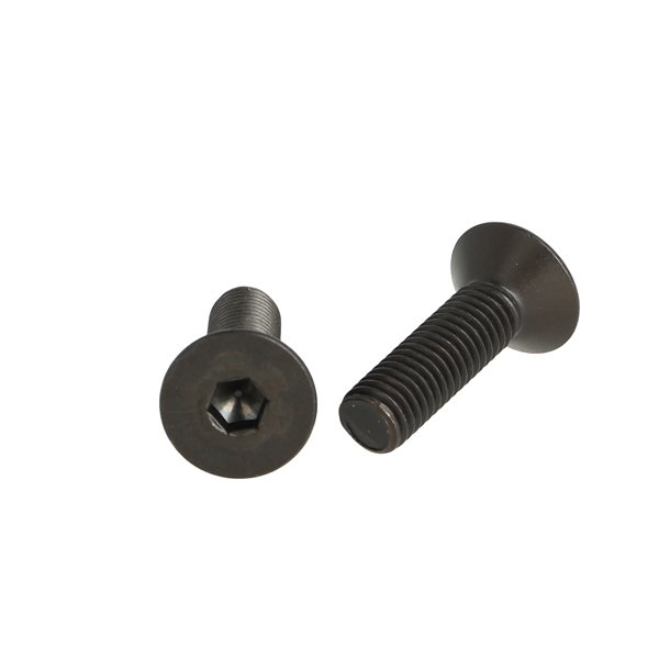Undersnket Bolt M8x30mm - Stl - Sort Oxideret
