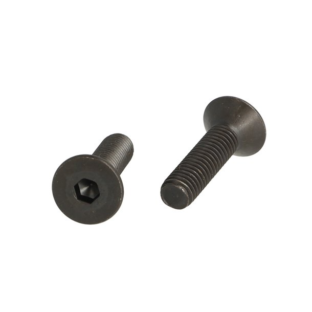 Undersnket Bolt M8x32mm - Stl - Sort Oxideret