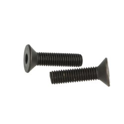 Undersnket Bolt M8x32mm - Stl - Sort Oxideret