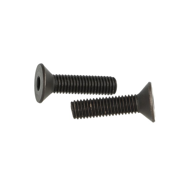 Undersnket Bolt M8x32mm - Stl - Sort Oxideret