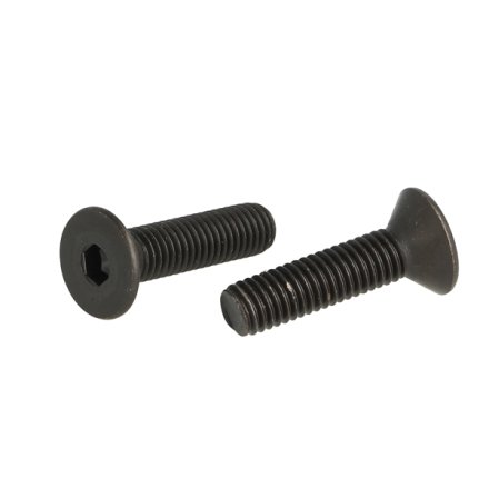 Unders�nket Bolt M8x32mm - St�l - Sort Oxideret