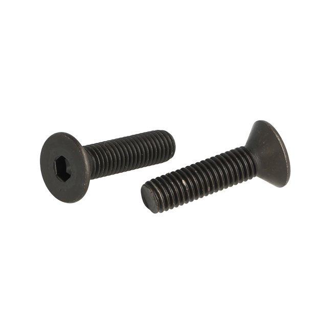 Undersnket Bolt M8x32mm - Stl - Sort Oxideret