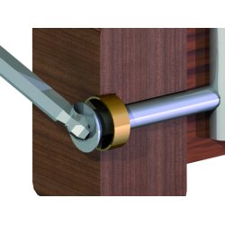 Unbrakongle med Kugle 4mm - 110x28mm