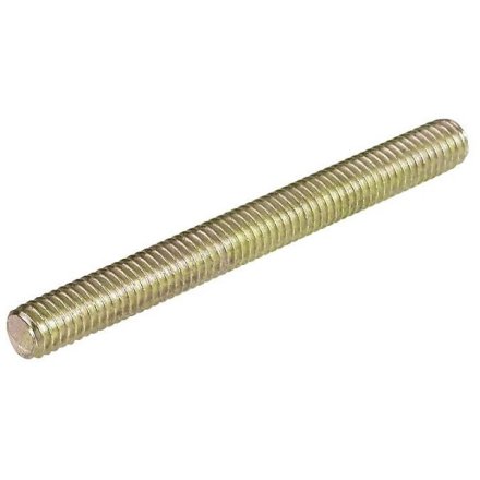 Gevindstykke M6x22mm - Gulforzinket