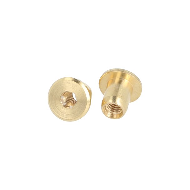 Messing Mbelhoved 15x12x9mm - M6 - Messing