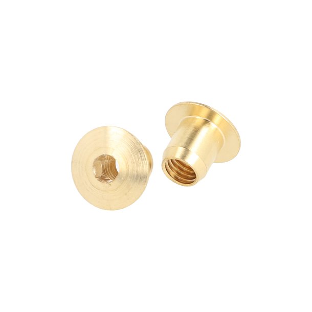 Messing Mbelhoved 17x14x10mm - M8 - Messing