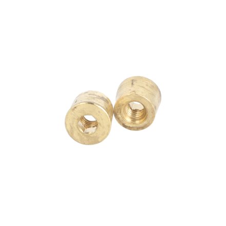 Messing M�belhoved �13x10mm - M6 - Messing