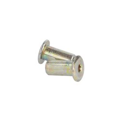 Stl Mbelhoved 15x9x18mm - M6 - Gulforzinket