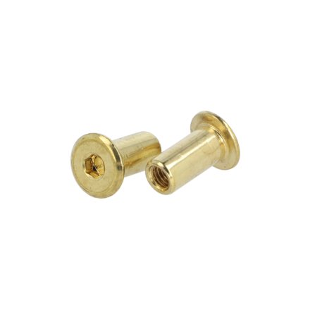 St�l M�belhoved �15x9x18mm - M6 - Formessinget