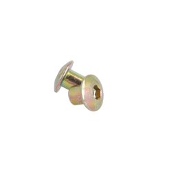 Stl Mbelhoved 15x8,5x8mm - M6 - Gulforzinket