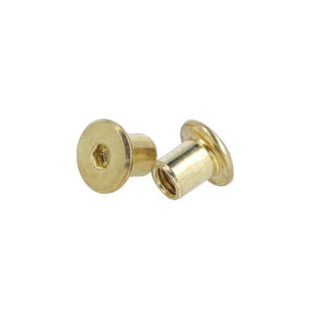 St�l M�belhoved �17x10x11,5mm - M8 - Formessinget