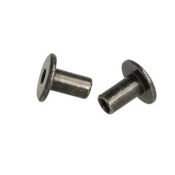 Stl Mbelhoved 19,5x9x16mm - M6 - Sort