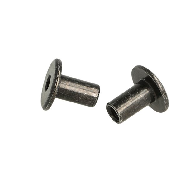 Stl Mbelhoved 19,5x9x16mm - M6 - Sort