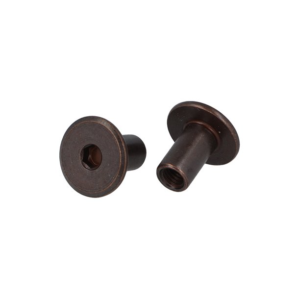 Stl Mbelhoved 19,5x9x16mm - M6 - Bronze