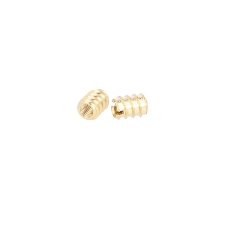 Gevindb�sning M4x8mm - Messing