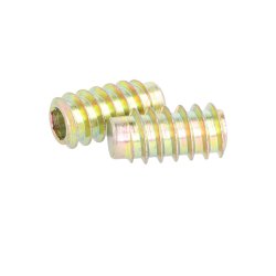 Gevindbsning M8x30mm - Gulforzinket