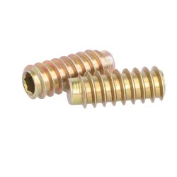 Gevindbsning M8x39mm - Gulforzinket