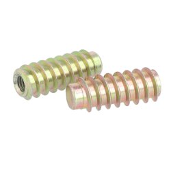 Gevindbsning M8x39mm - Gulforzinket