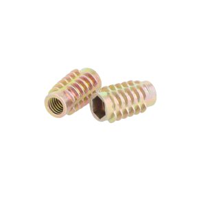 Gevindbsning M8x25mm - Gulforzinket