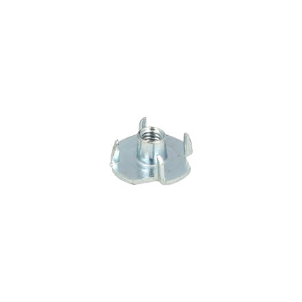 Indslagsm�trik M4x6mm - Forzinket