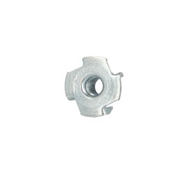 Indslagsmtrik M6x8mm - Forzinket