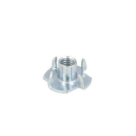 Indslagsm�trik M6x8mm - Forzinket