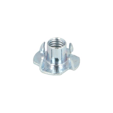 Indslagsm�trik M8x10mm - Forzinket