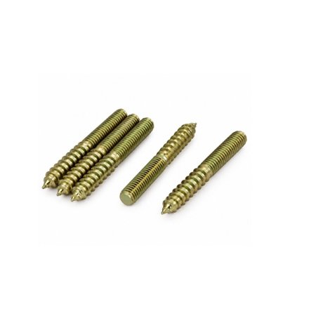 Ansatsskrue M6x50mm - Gulforzinket