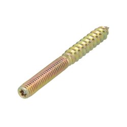 Ansatsskrue M6x60mm - Gulforzinket