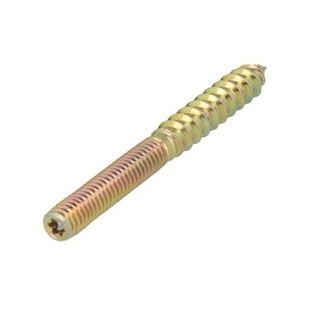 Ansatsskrue M6x60mm - Gulforzinket