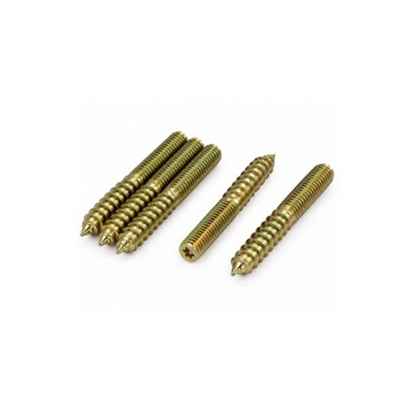 Ansatsskrue M8x80mm - Gulforzinket