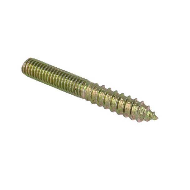 Ansatsskrue M8x50mm - Gulforzinket